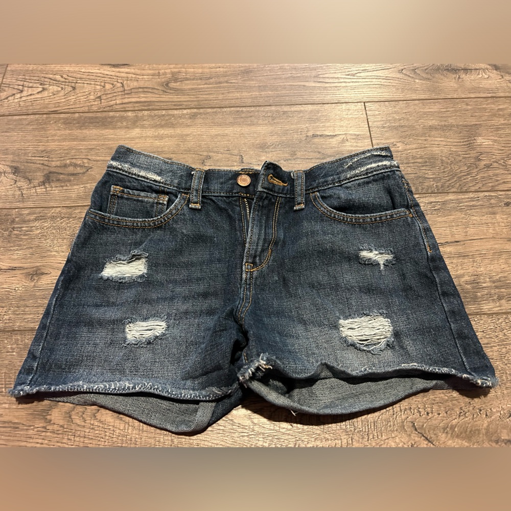 Old navy blue jean shorts size 2/25W